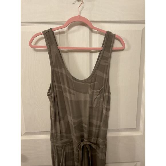 Thread & Supply Sage Camo Soft Elastic Waist Jumper, S - Picture 2 of 7